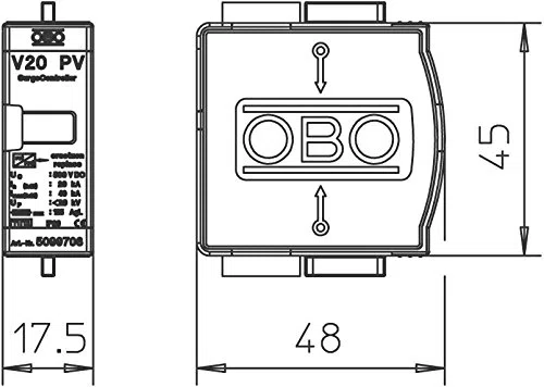 Obo-bettermann sist.prot.sob.rayo - Scarico tipo 2 v20-c/0-500pv