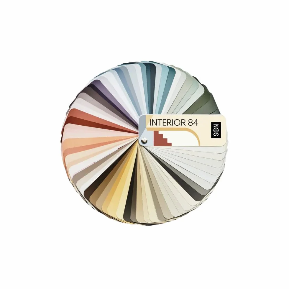 Interno 84 colori accuratamente selezionati suddivisi in 4 zone di colore