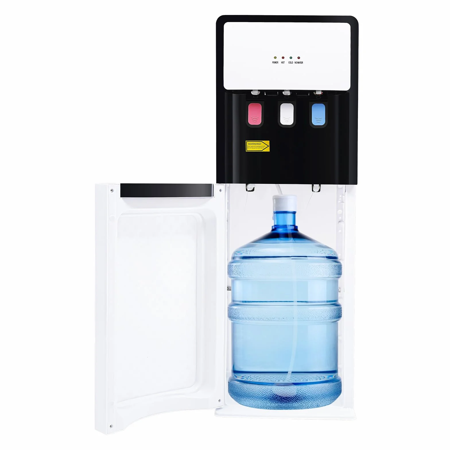 Distributore di acqua calda e fredda Distributore di acqua da pavimento per casa, ufficio, camera da letto, soggiorno, facile installazione con protezione da sovratemperatura e protezione antincendio