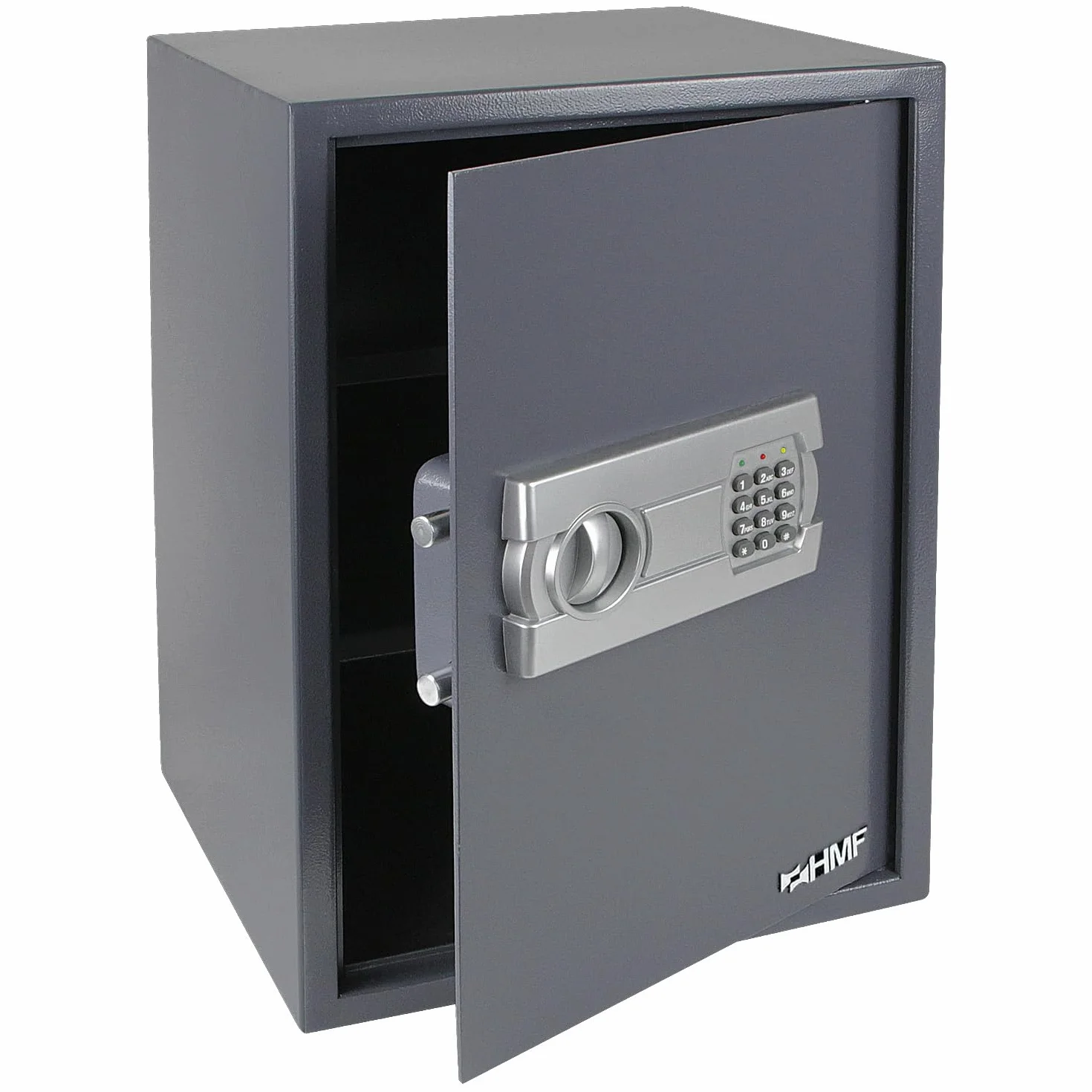 HMF 4612512 Cassaforte Mobile, Tresoro con Serratura elettronica 50 x 35 x 31 cm, antracite