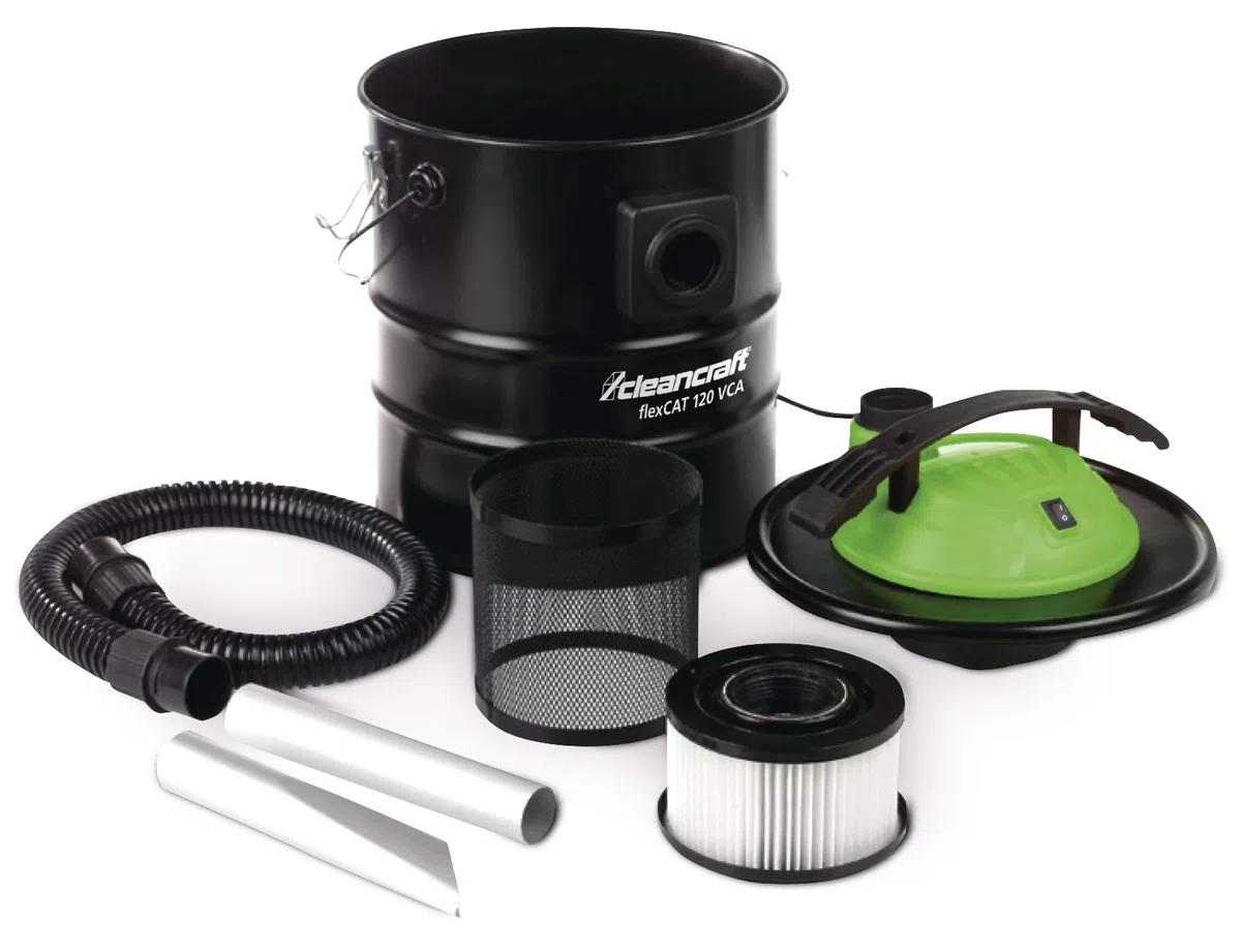 Aspiratore cenere flexCAT 120 VCA (1500 l/min, contenitore 20 l, 1,2 kW) 7003130