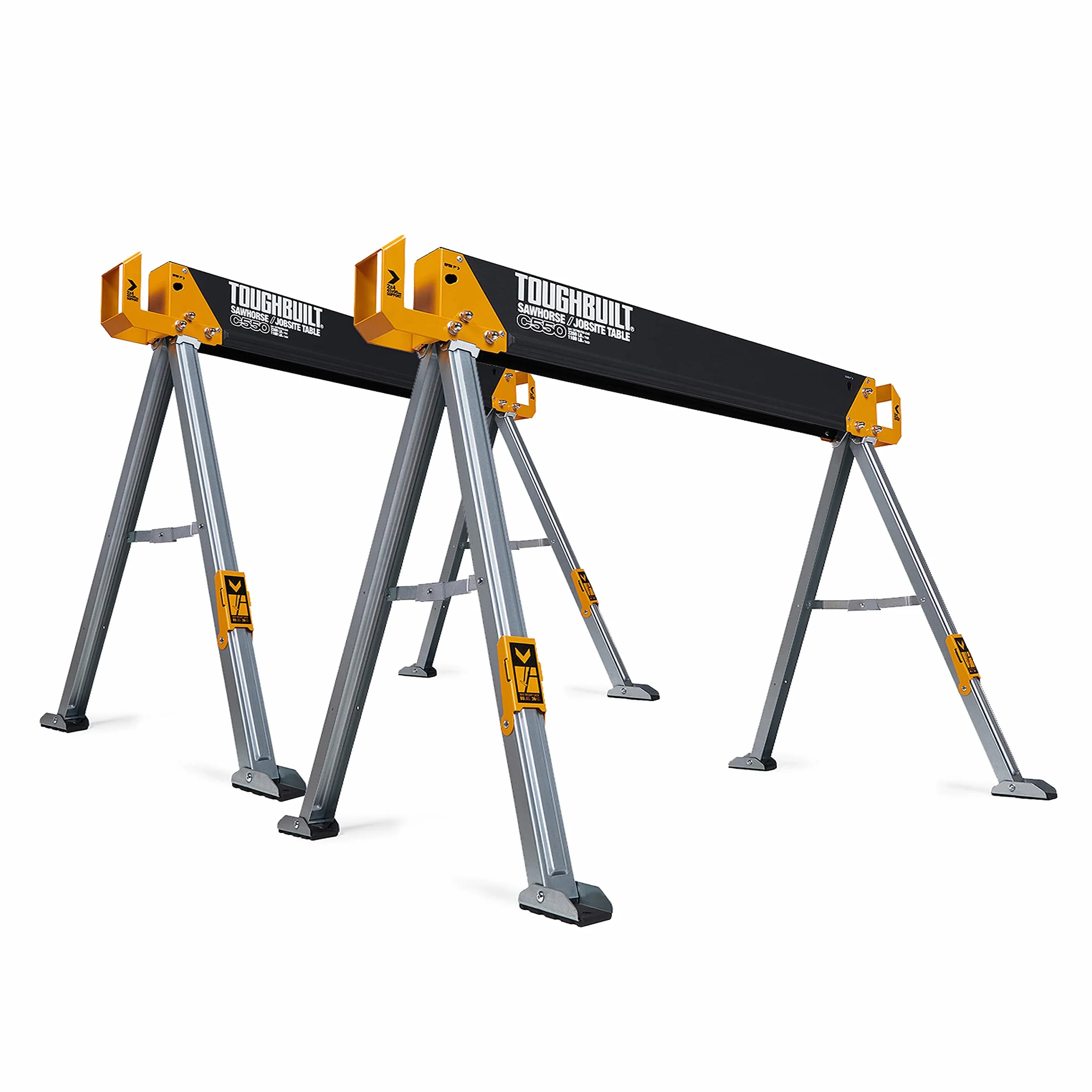 ToughBuilt TB-C550-2 Sawhorse, Nero