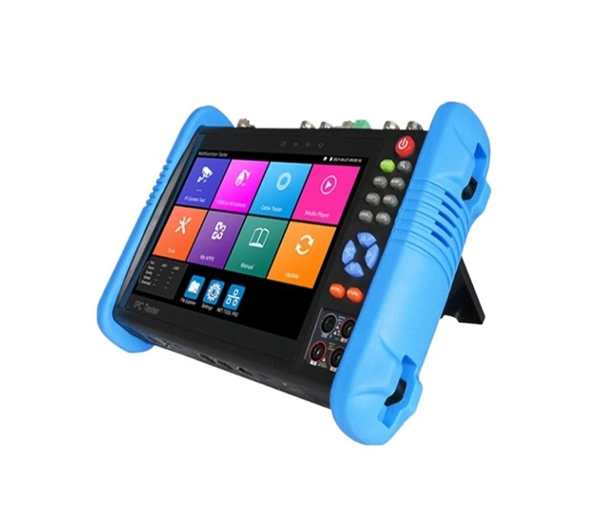 Tester per telecamere CCTV Tester IPC Tester CCTV Da 8MP Monitor Da 7 Pollici IPC 9800 Plus Tester Display Video H.265 4K Monitor Tester Telecamera IP PTZ Test telecamera coassiale HD e tracciatore di