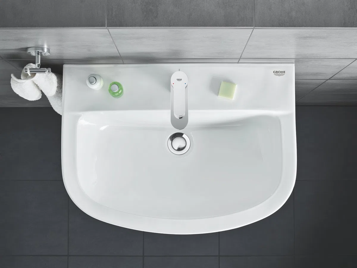 Grohe Bau | Bagno in ceramica – Lavabo 65 cm + Grohe, 39421000