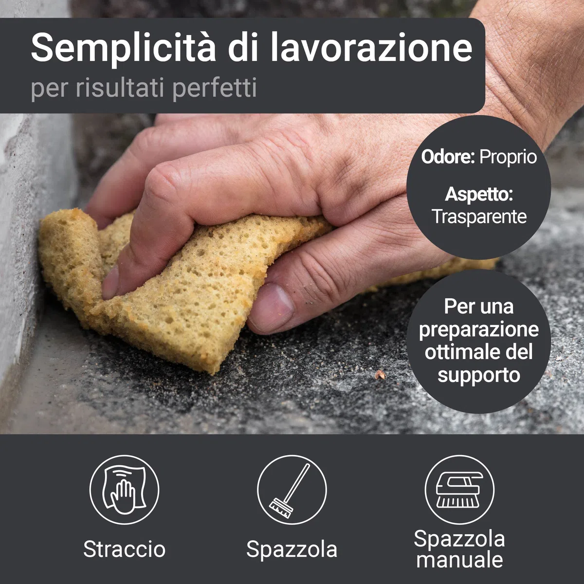 Pretrattamento del Substrato Detergente Speciale Preparazione Pavimenti in calcestruzzo - 10L