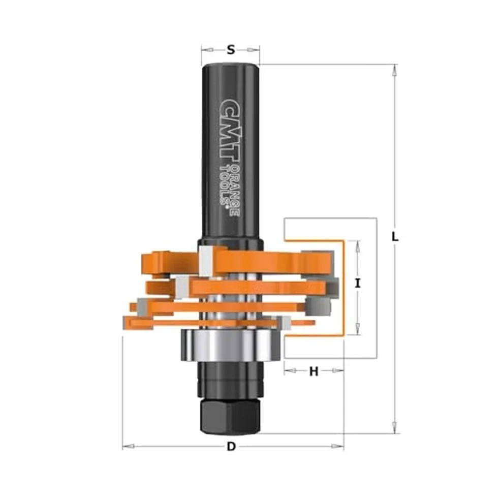 CMT 900.506.11 KIT DI 4 FRESE A DISCO HW Z3 S=12 D=47.6X3.2-18