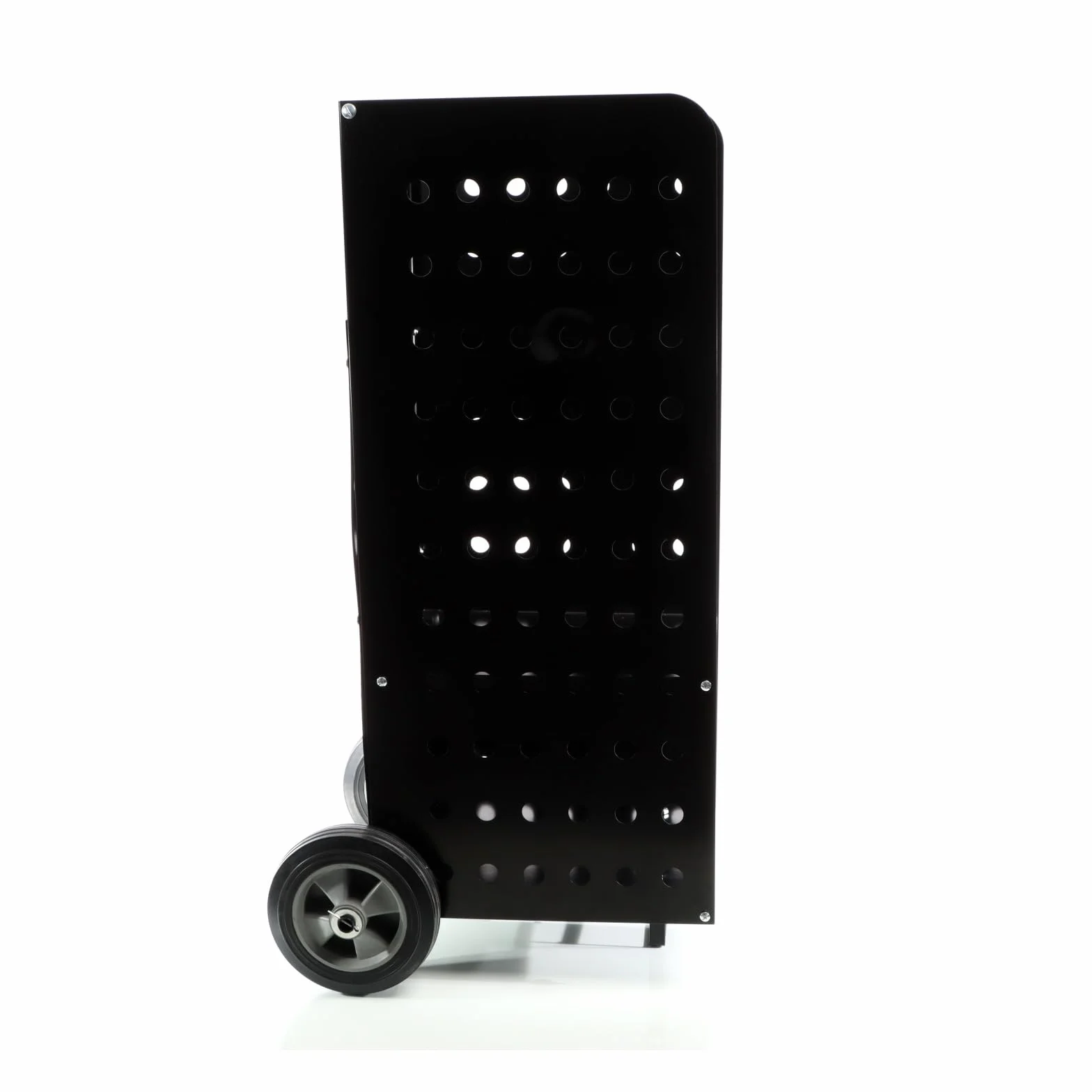 Wiltec Carrello portalegna da camino XL 53x36x106 cm, con ruote in gomma piena, per trasporto legna da ardere