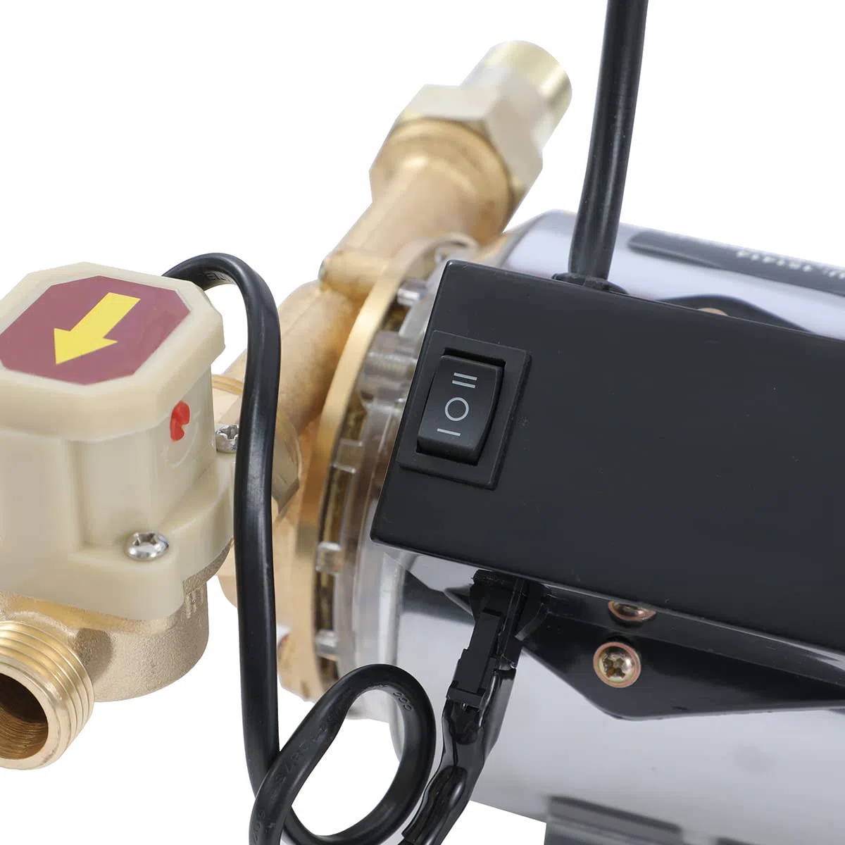 KATSU Tools Pompa Booster Acqua 260W, Interruttore di Controllo Automatico e Manuale, Pompa Acqua Calda e Fredda per Lavatrice Doccia Giardino Casa 151414