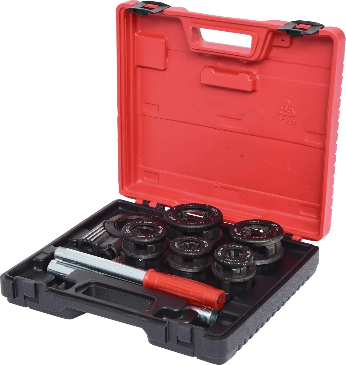 KS Tools 903.3300 Serie di Filiere, 8 Pezzi, 3/8" - 1.1/4"