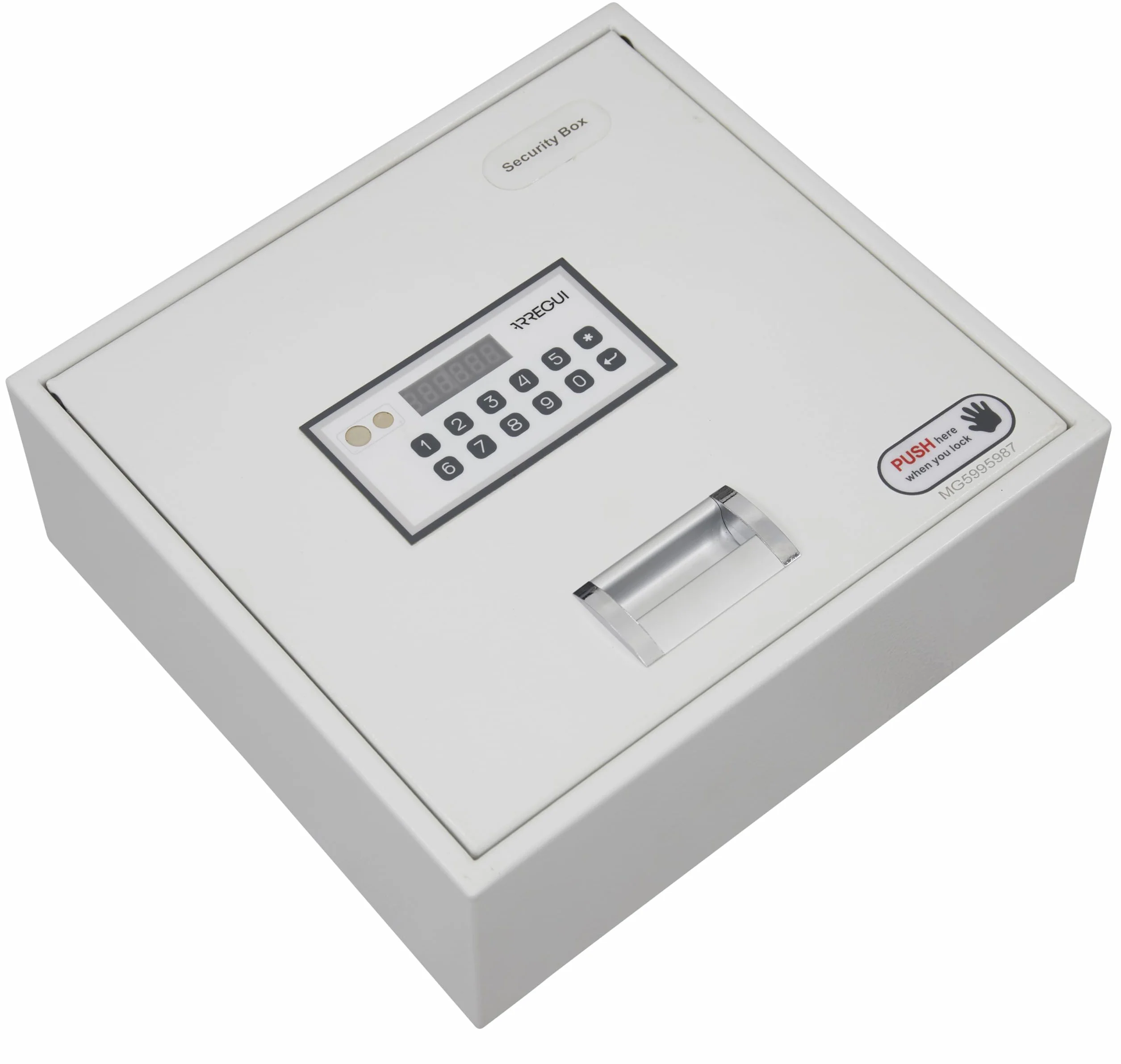 ARREGUI Magna 592000 Cassaforte nascosta nel pavimento dell'armadio | Nascondi per soldi a casa | Cassaforte Camuffata per la casa con codice | Cassetta di sicurezza elettronica | 11x31x29 cm | 5L