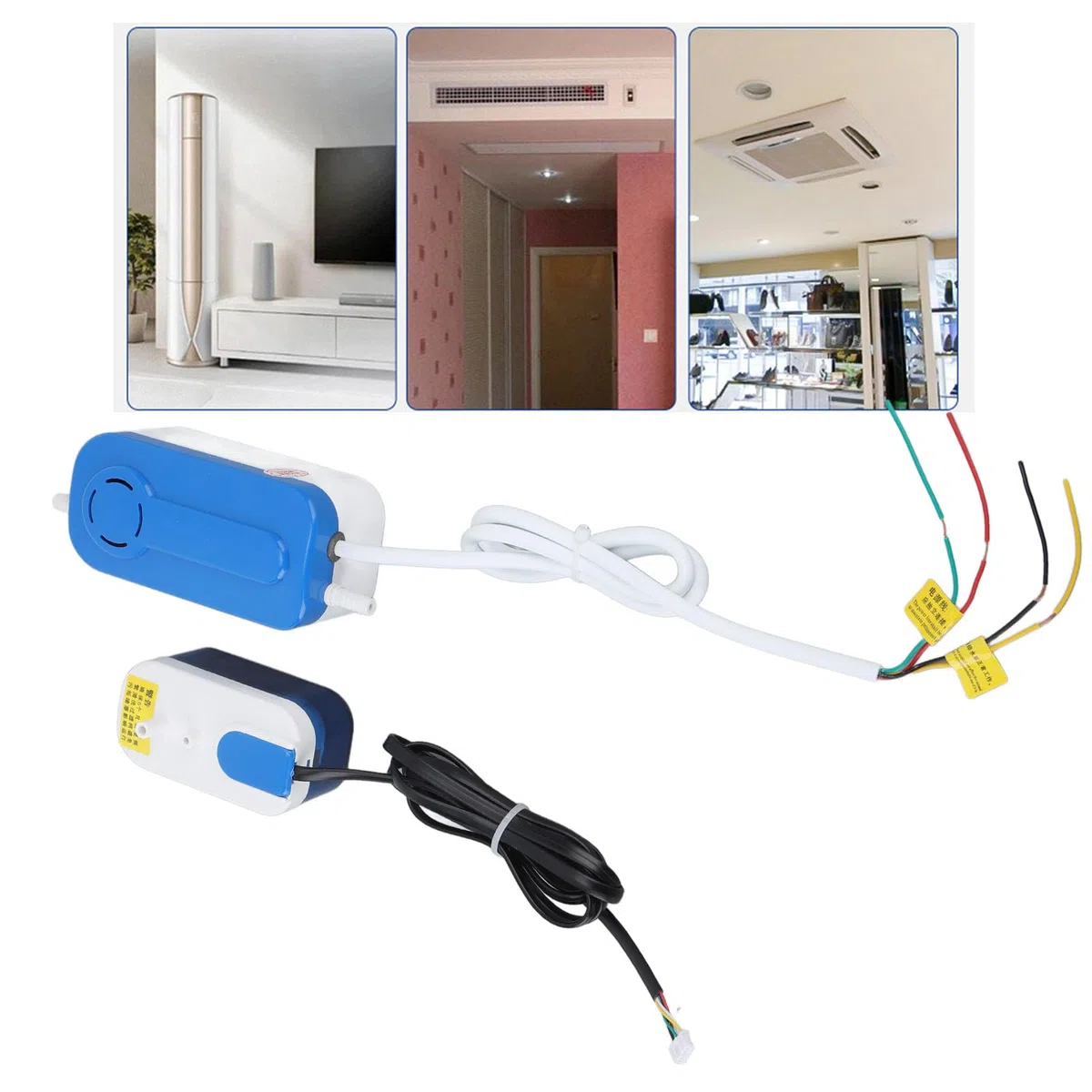 Pompa per Condensa QS 40B Pompa per Acqua Automatica Split Pompa di Drenaggio HAVC per Aria Condizionata e Deumidificatore