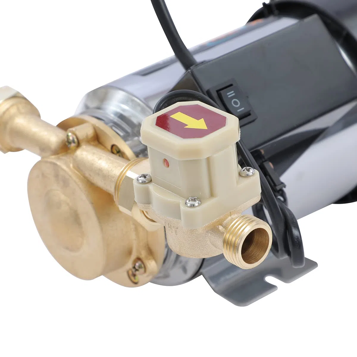 KATSU Tools Pompa Booster Acqua 260W, Interruttore di Controllo Automatico e Manuale, Pompa Acqua Calda e Fredda per Lavatrice Doccia Giardino Casa 151414
