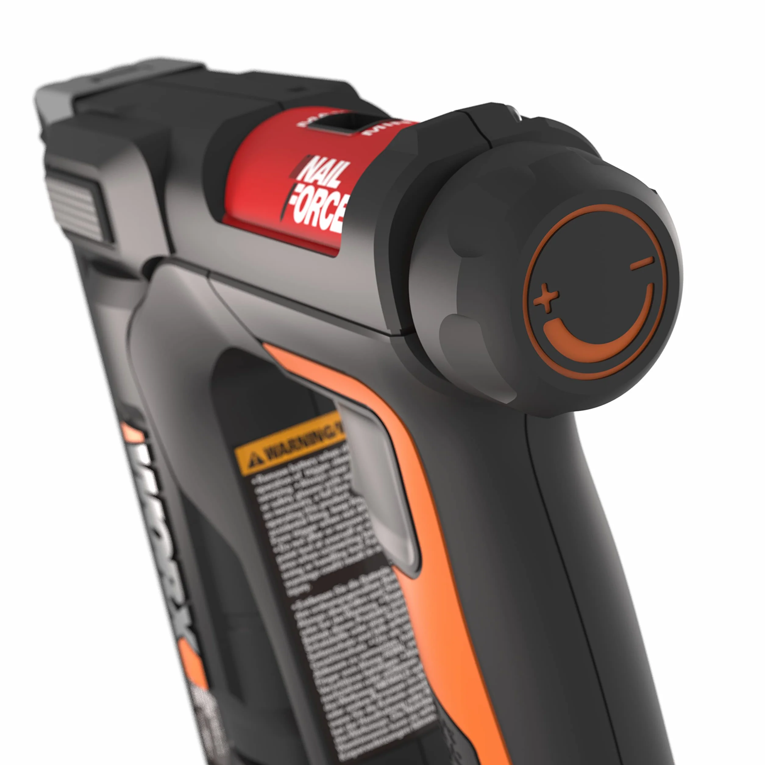 WORX WX843.9 Pinzatrice chiodatrice 20 V | PowerShare | Senza batteria e caricatore | Chiodi 1,2 mm tipo 47 e graffette 11,4 mm tipo 53 | Regolazione della profondità senza attrezzi