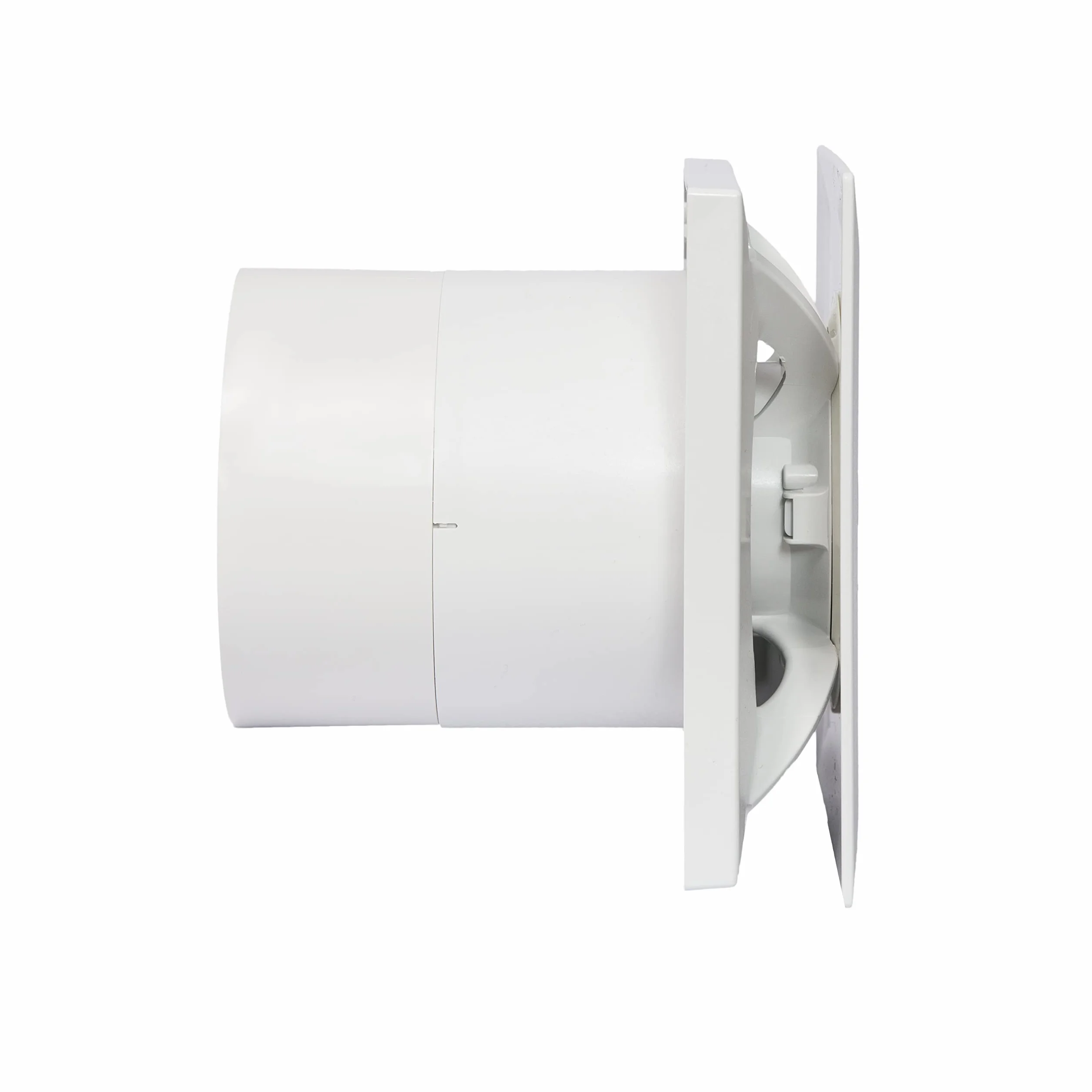 Airflow QT100B Extractor Baño Básico, 100 mm, Fabricado en Alemania, 2 Velocidades, 25 dB(A), 5/9 W, Hasta 25 l/s, Certificado QuietMark, Garantía 3 Años