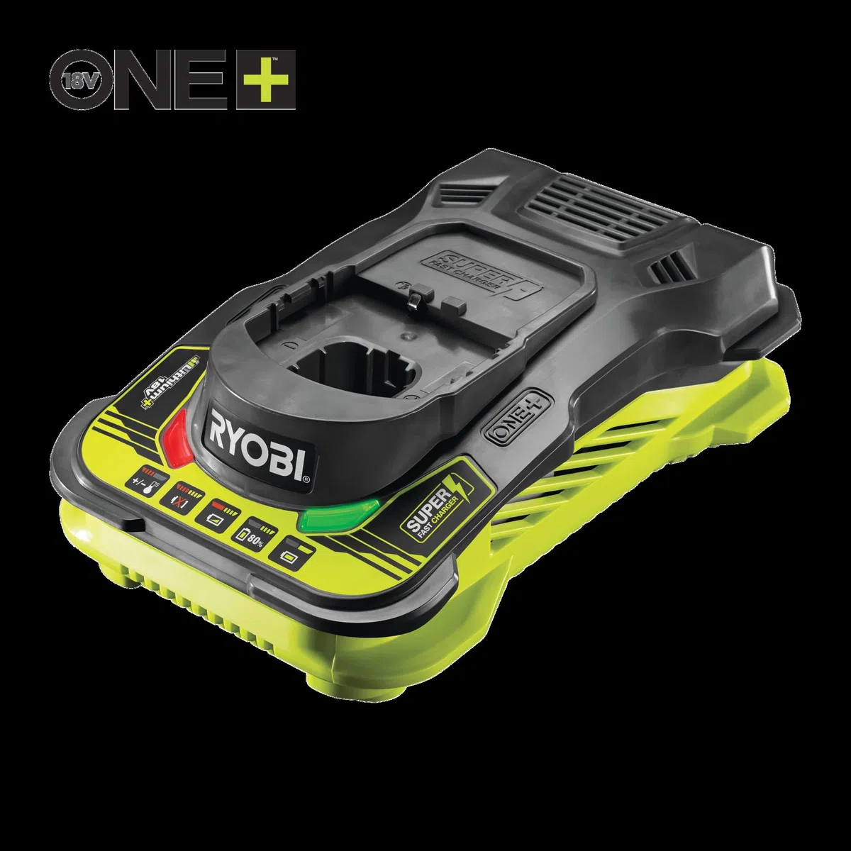 Confezione 2 batterie RYOBI 18V OnePlus 5,0 Ah LithiumPlus - 1 caricabatterie ultra veloce 5,0 Ah RC18150-250-250