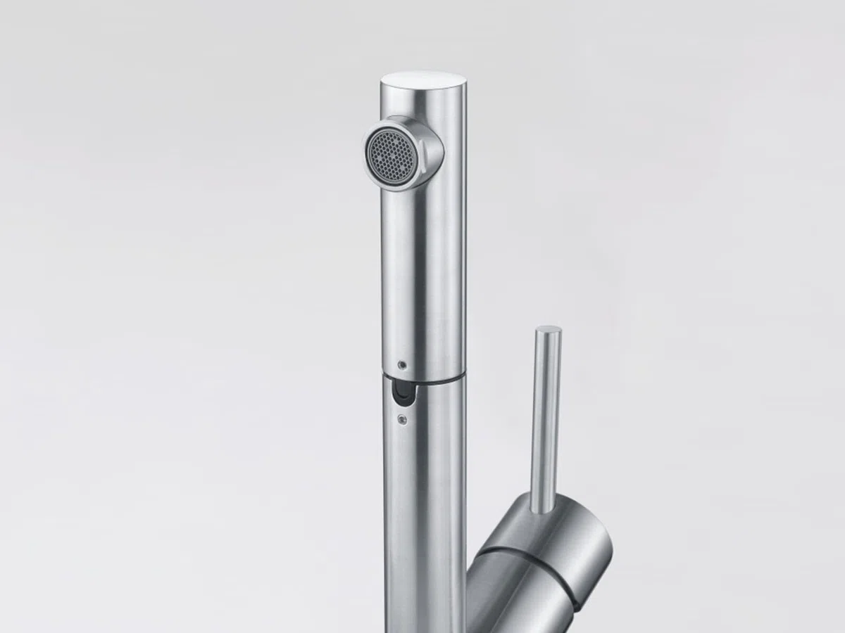 Franke - Rubinetto per lavello da cucina, in acciaio INOX, 115.0569.461 colore: Grigio