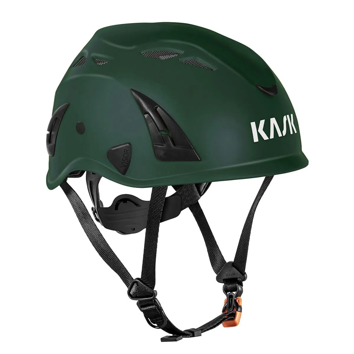 Casco da Lavoro KASK Professionale | Leggero, Ventilato e Regolabile | per Edilizia, Cantiere, Lavori in Quota | Predisposto per Visiera e Cuffie Antirumore da acquistare separatamente.