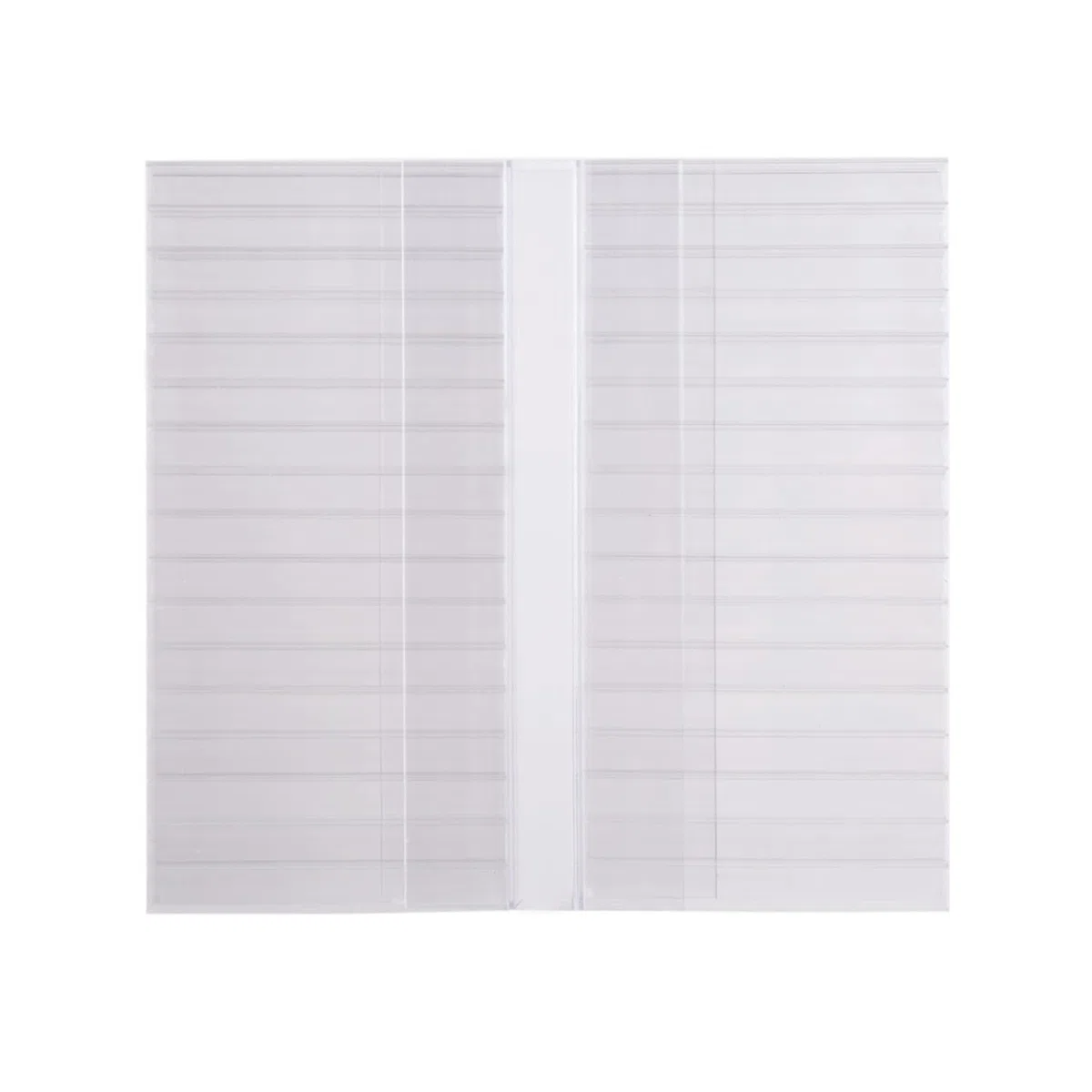 Lastra Policarbonato Alveolare 2100x1000 mm Spessore 16 mm 5X Pareti Trasparente