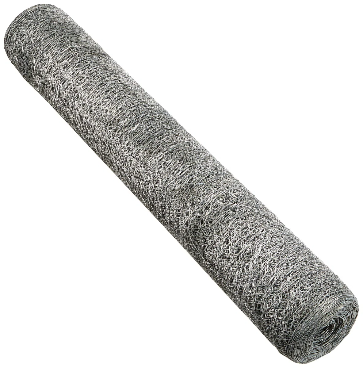 Italfrom 50mt-Rotolo Rete Metallica Zincata Tripla Torsione- Maglia:mm 25/3 -Diametro Filo:mm 0,8 (H100 cm)