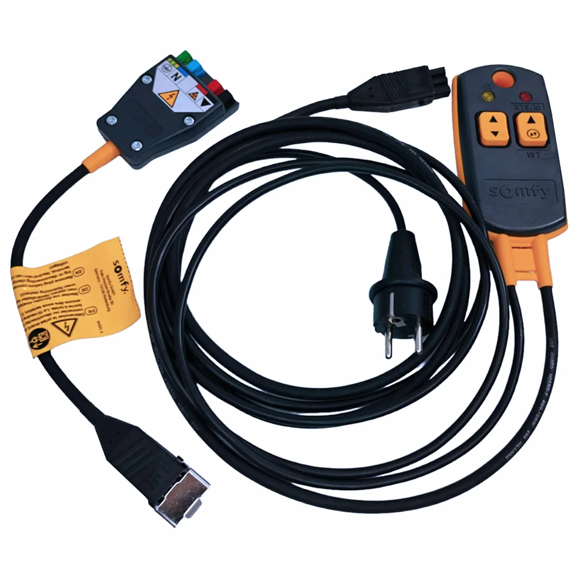 somfy 9015971 o/RTS/WT/LT/LS/Solus/J4 cavo adattatore, Tensione di ingresso: 230 V CA 50 Hz