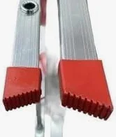 AERREGI Scala Scaletto 6 Gradini per uso professionale in Alluminio Portata 150 Kg Certificazione EN 131 Con Vano Portaoggetti