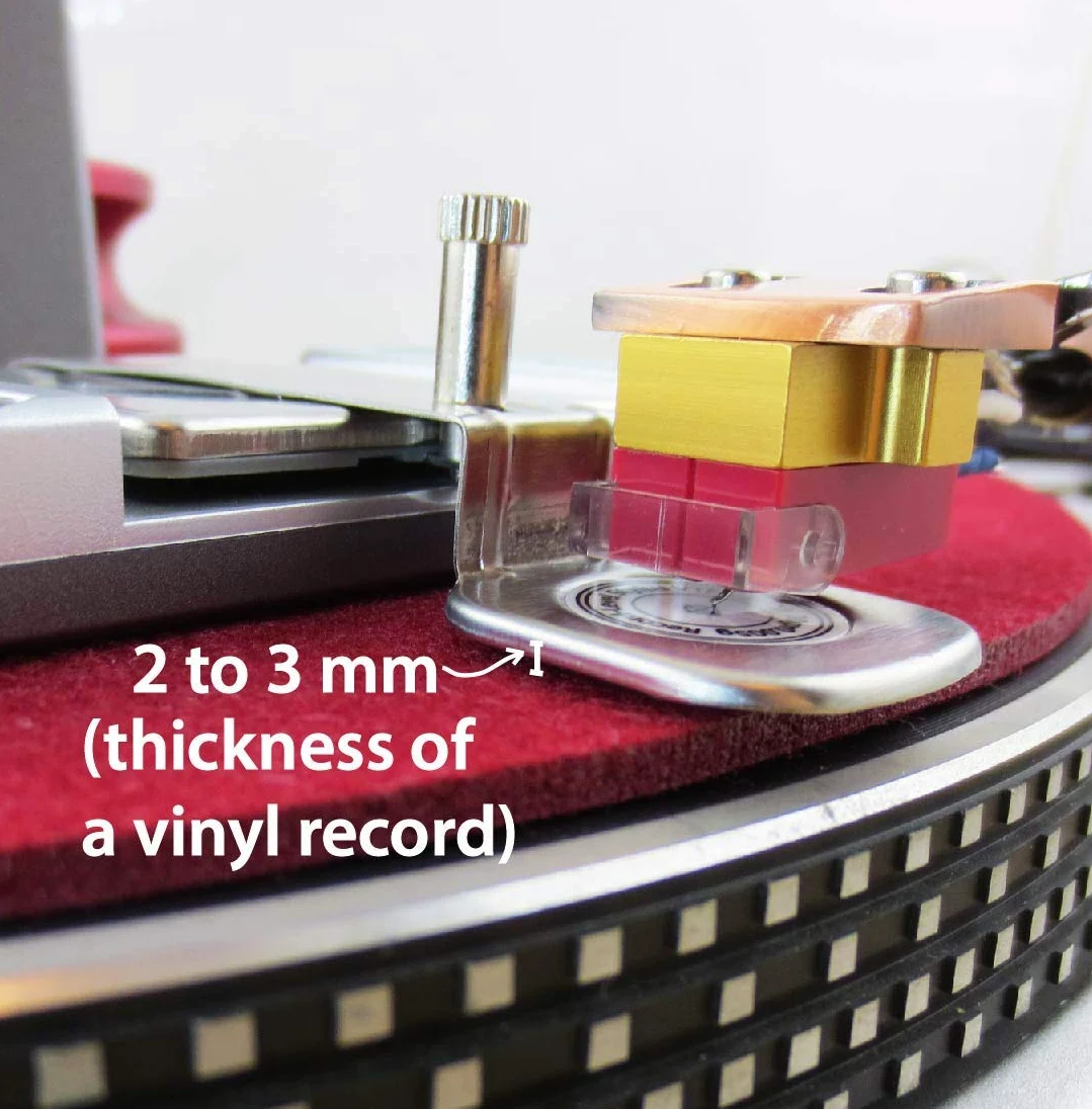 Livella di precisione per giradischi digitale, calibro della bilancia della forza per braccio Phono Cartridge VTF, risoluzione 0,005 g (argento)