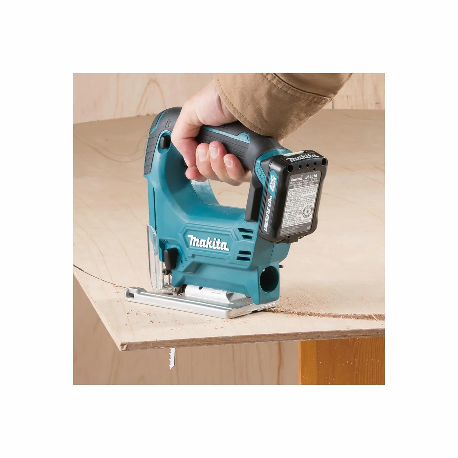 Makita JV101DZ JV101DZ-Caladora 10.8 V - 12 V, Nero
