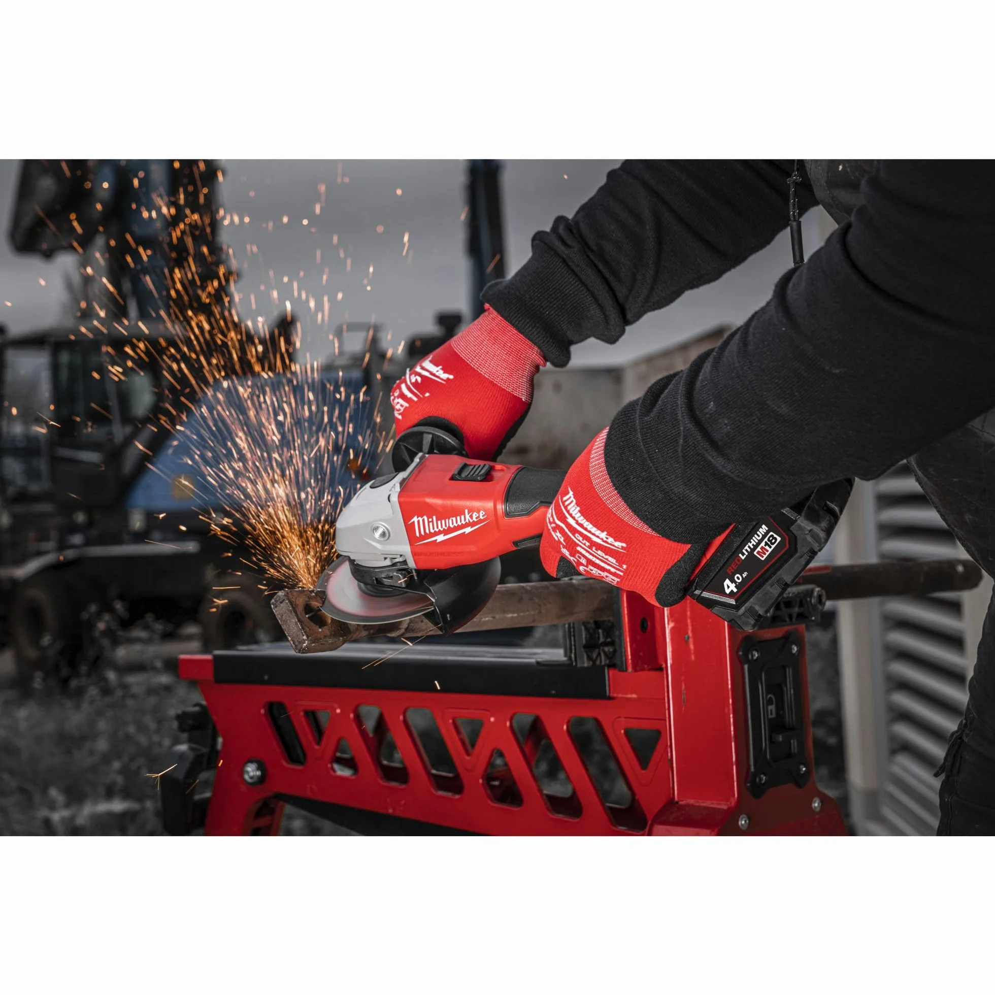 MILWAUKEE M18BLSAG125X-0 - Smerigliatrice angolare da 125 mm, per professionisti, prestazioni ottimali e maggiore durata