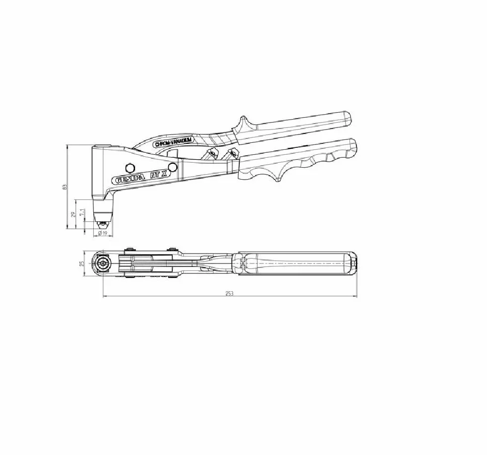 7050011 Rivettatrici, Multicolore