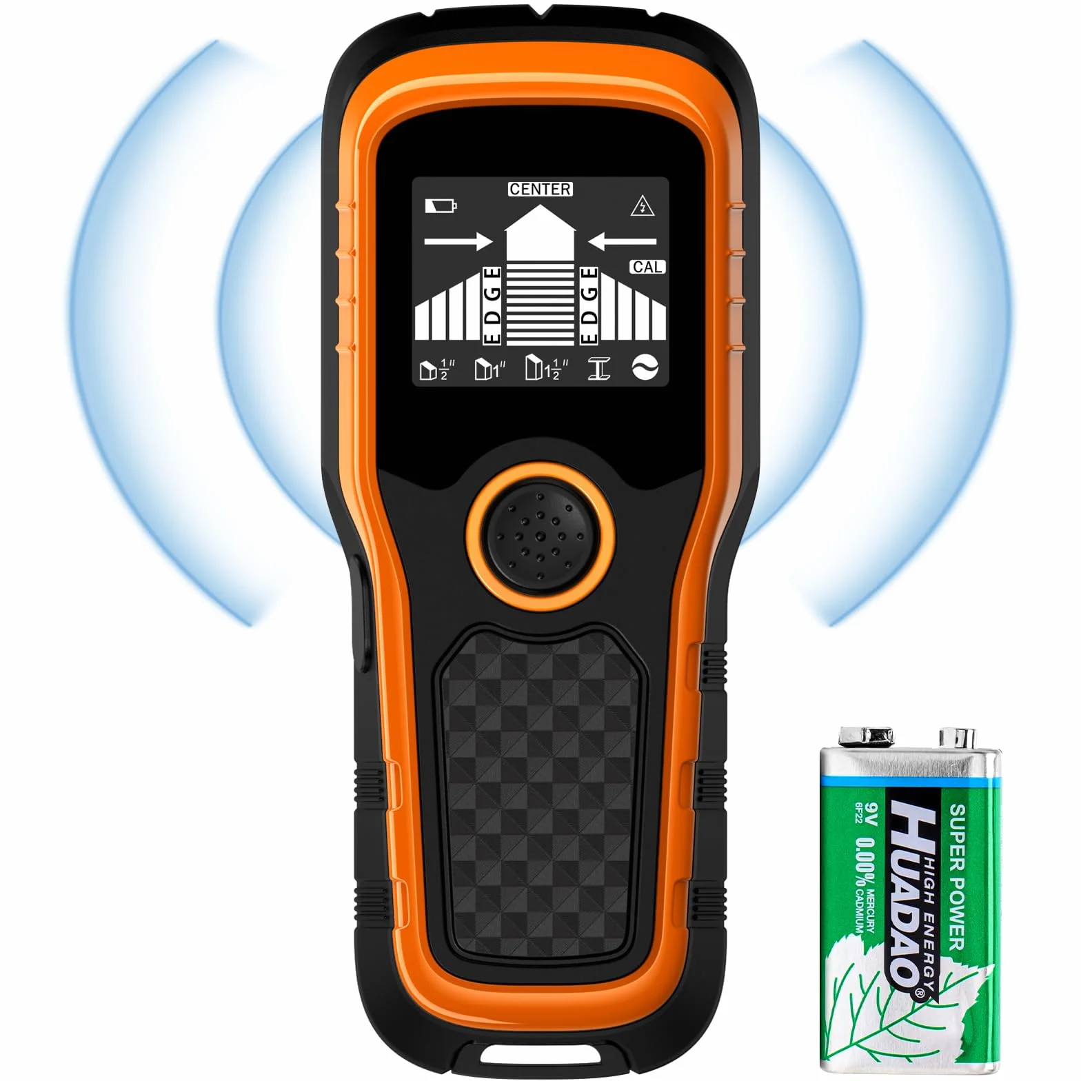 Scanner da parete digitale,5 In 1 Rilevatore Di Tubi Metallici,Rilevatore Tubi Acqua,Rilevatore Tubi e Cavi con LCD Schermo e Avviso Sonoro,Per Rilevare Legno, Metallo E Cavi Nel Muro