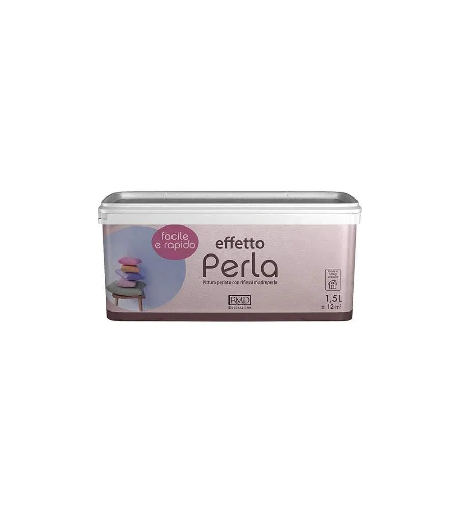 RMD - PITTURA PERLATA CON RIFLESSI MADREPERLA COLORE CELESTE 1,5 LT
