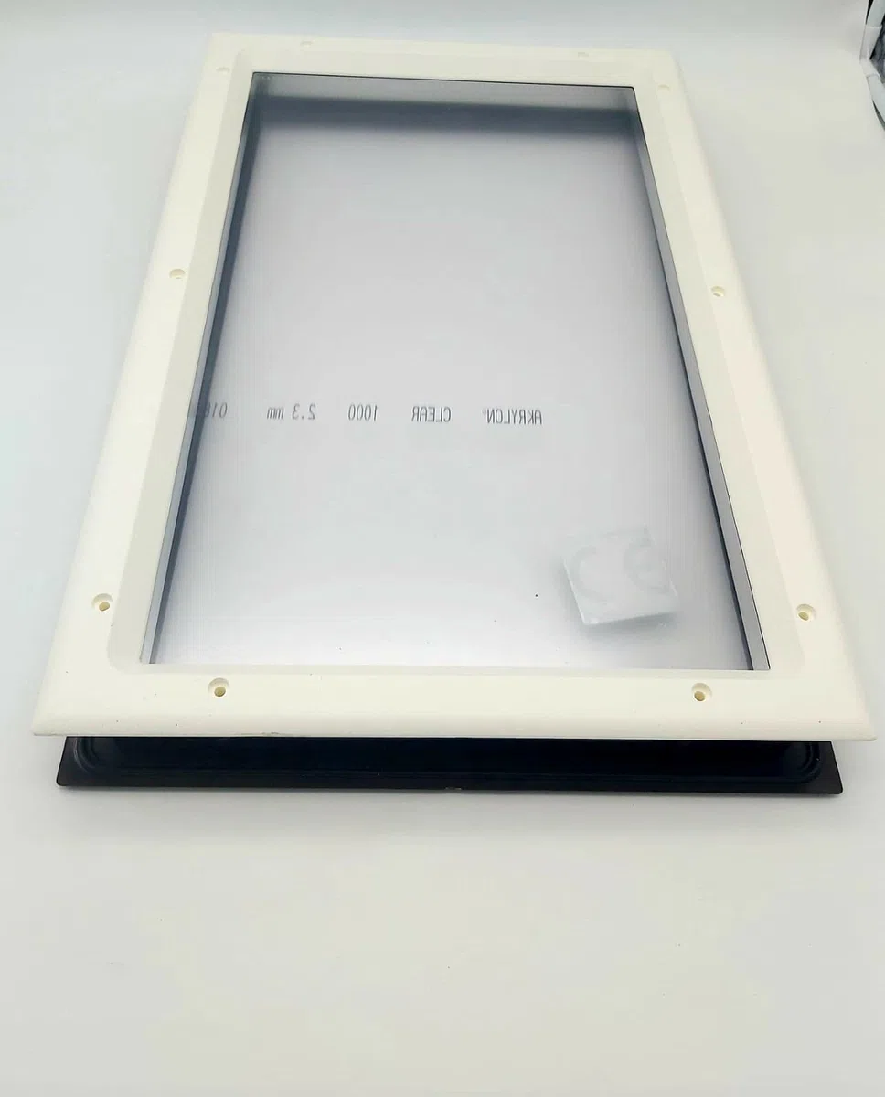 Finestra per porta del garage, RAL 7016, antracite