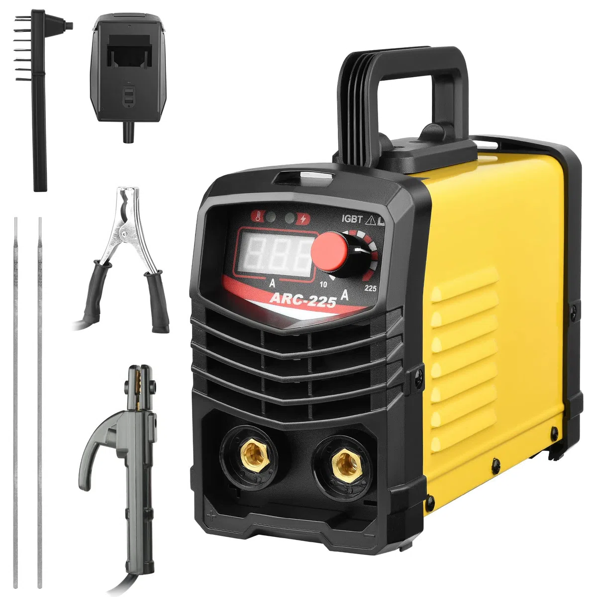 Aomdom ARC Saldatore Inverter, 225a MMA Saldatrice Ad Arco 220v Igbt Digital Display Lcd Saldatrice Inverter Portatil Con Elettrodi Saldatrice Morsetto Di Lavoro
