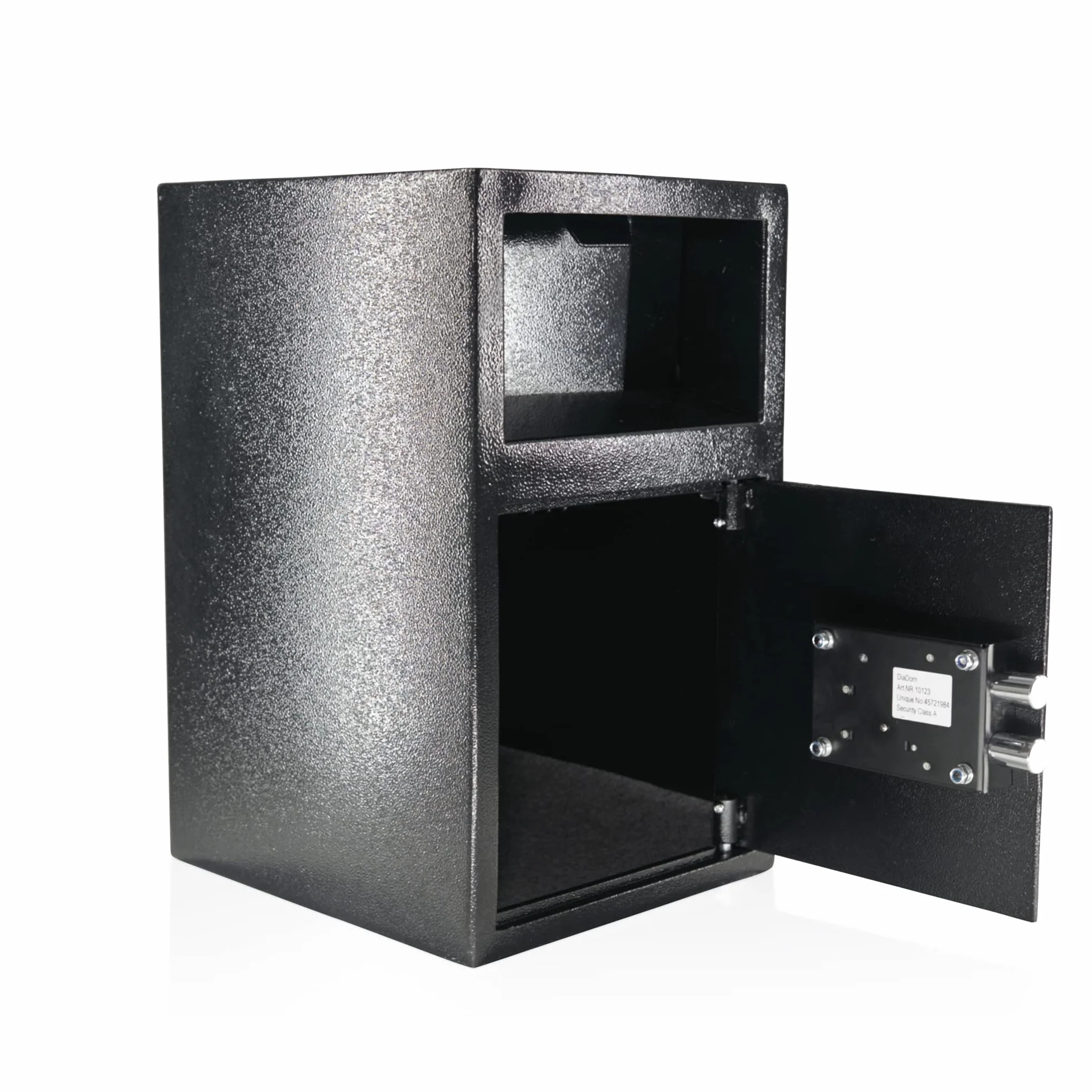 cassaforte antirapina | cassaforte con sportello d'inserimento ribaltabile | classe di sicurezza a | chiavi | cash deposit | autosalone