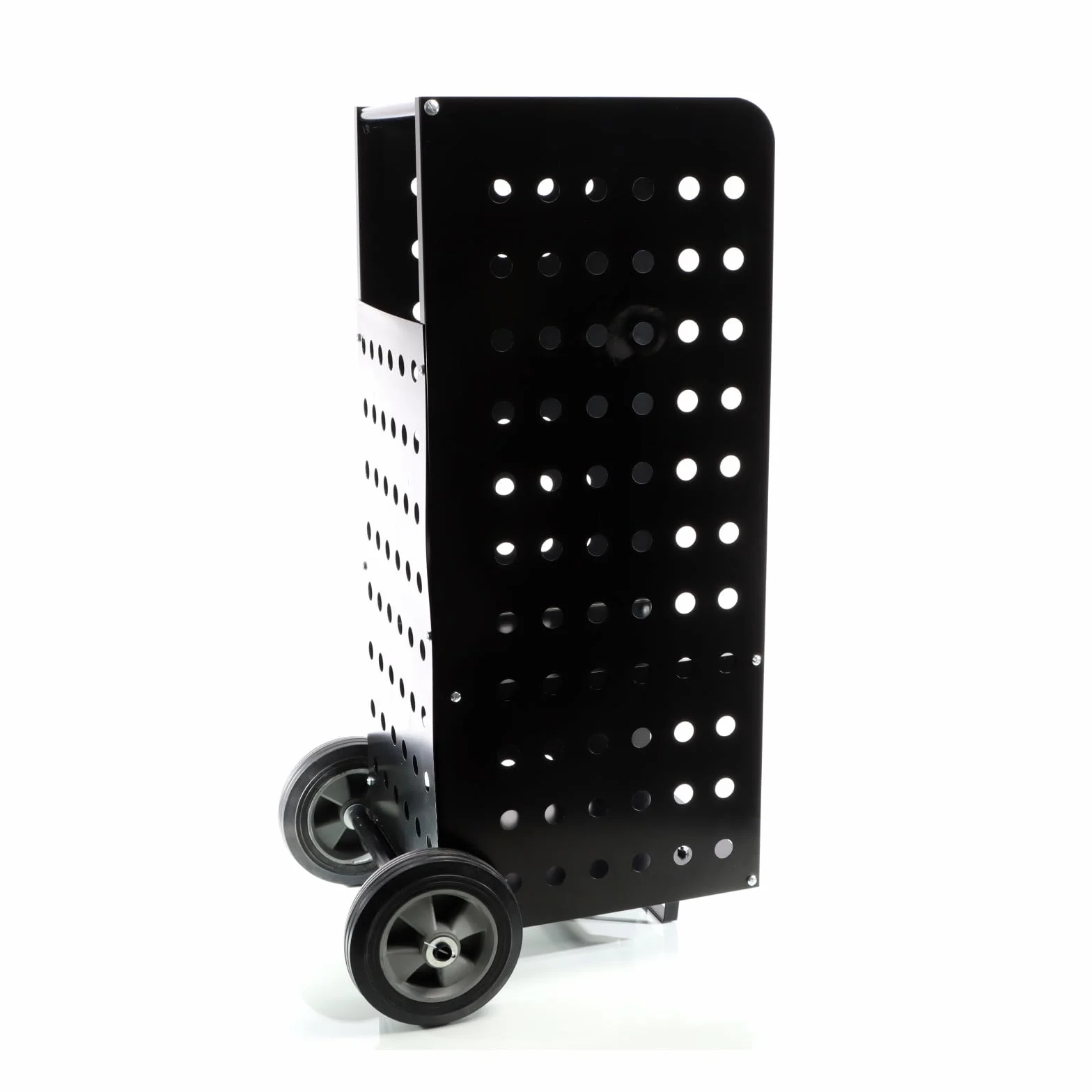 Wiltec Carrello portalegna da camino XL 53x36x106 cm, con ruote in gomma piena, per trasporto legna da ardere