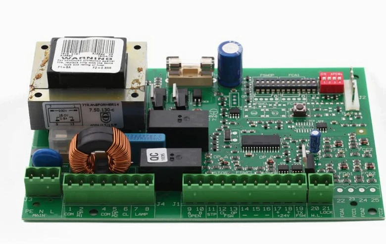 Dieffematic JA592 Brain 16 - Centrale di Comando per Cancelli a Battente, Scheda Elettronica di Ricambio 230V Genius