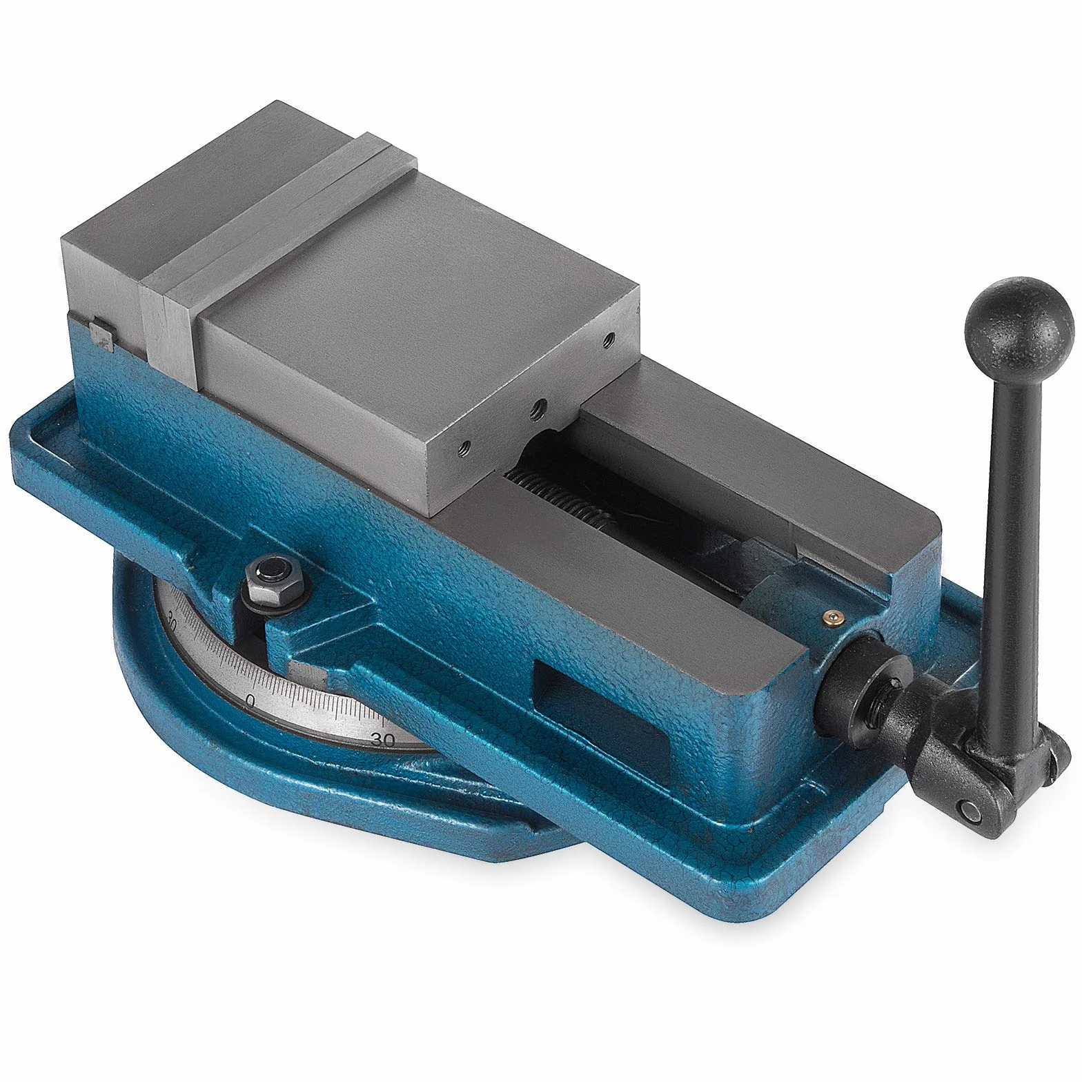 VEVOR Morsa Precisione Morsa per Fresatura Fresatrice di Serraggio con Base Girevole a 360 Gradi, Apertura 100mm Forza di Serraggio max. 19 kn