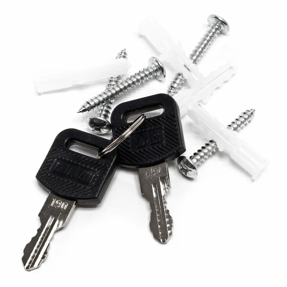Wiltec Set Cassetta postale singola autoportante V12 antracite, con telaio di supporto
