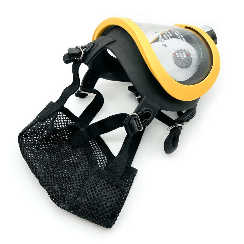 Maschera Antigas con Filtro di Alimentazione Dell'aria Elettrica per Respiratore ad Aria a Tubo Lungo Autoadescante(A)