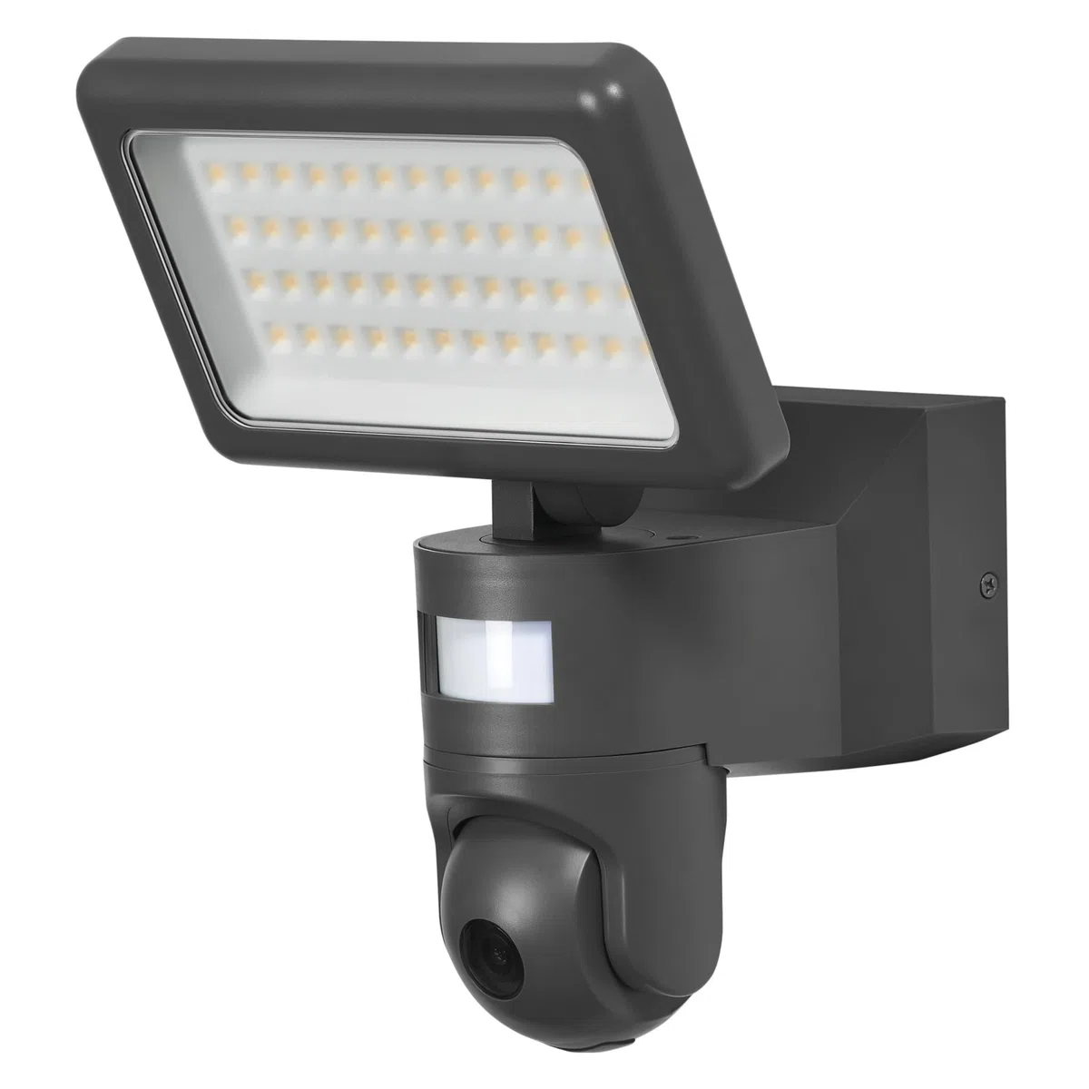 OSRAM Faretto SMART+ WiFi con telecamera HD, luce bianca calda (3000 K), proiettore con sensore di movimento e luce diurna, 2000 lumen, dimmerabile, IP44