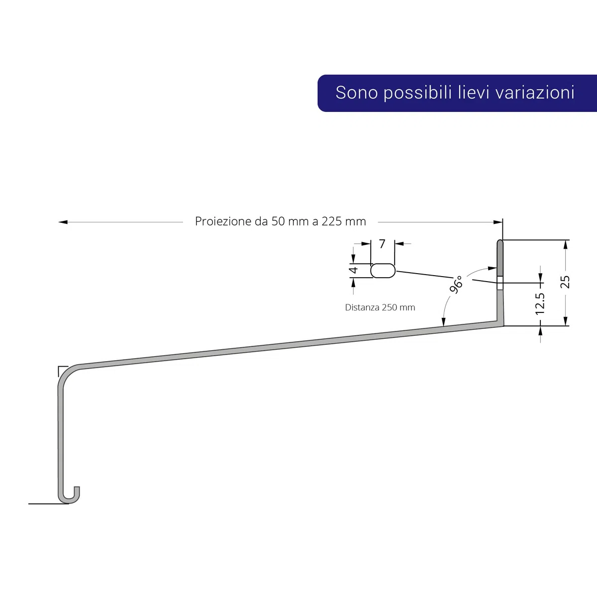 TJ Davanzale esterno per finestra 225 mm x 1600 mm, argento E6EV1, davanzale per finestra in alluminio di alta qualità con chiusura laterale, mensola in alluminio facile da pulire e durevole