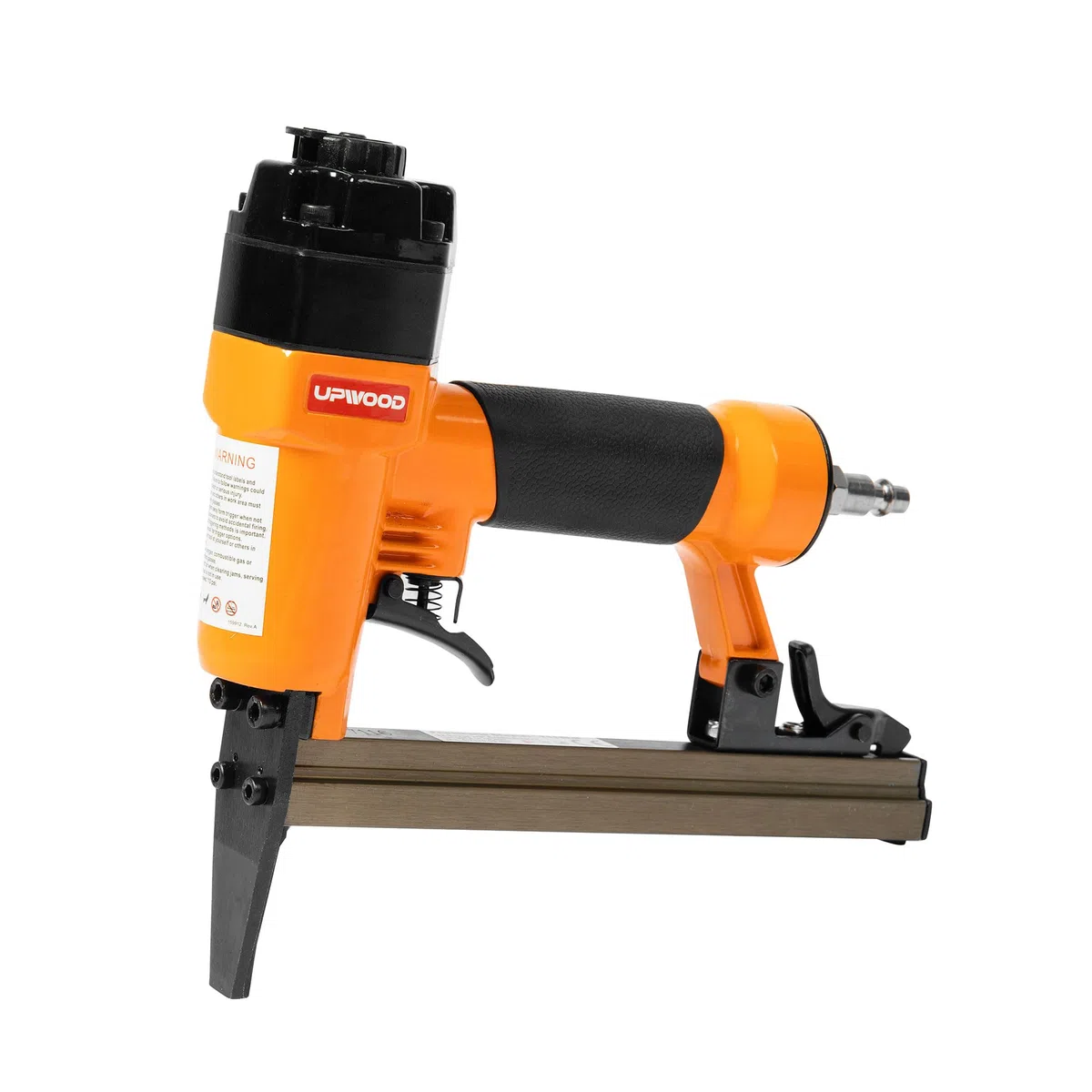 7116LN Sparapunti a Aria 22 Gauge, Sparapunti Pneumatico Senza Olio per Tappezzeria, Scarico Superiore, per Lavorazione del Legno, Progetti Professionali e Fai da Te