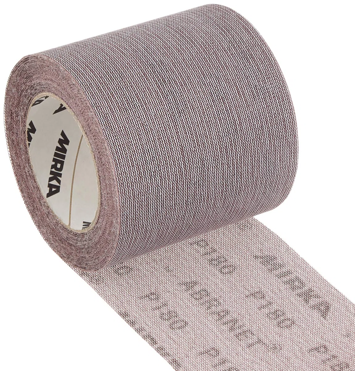 Mirka Abranet rotolo abrasivo netto 115 mm x 10 m a strappo/grana P180 / 1 rotolo/per levigare legno, stucco, vernice, plastica / 545BY001183R